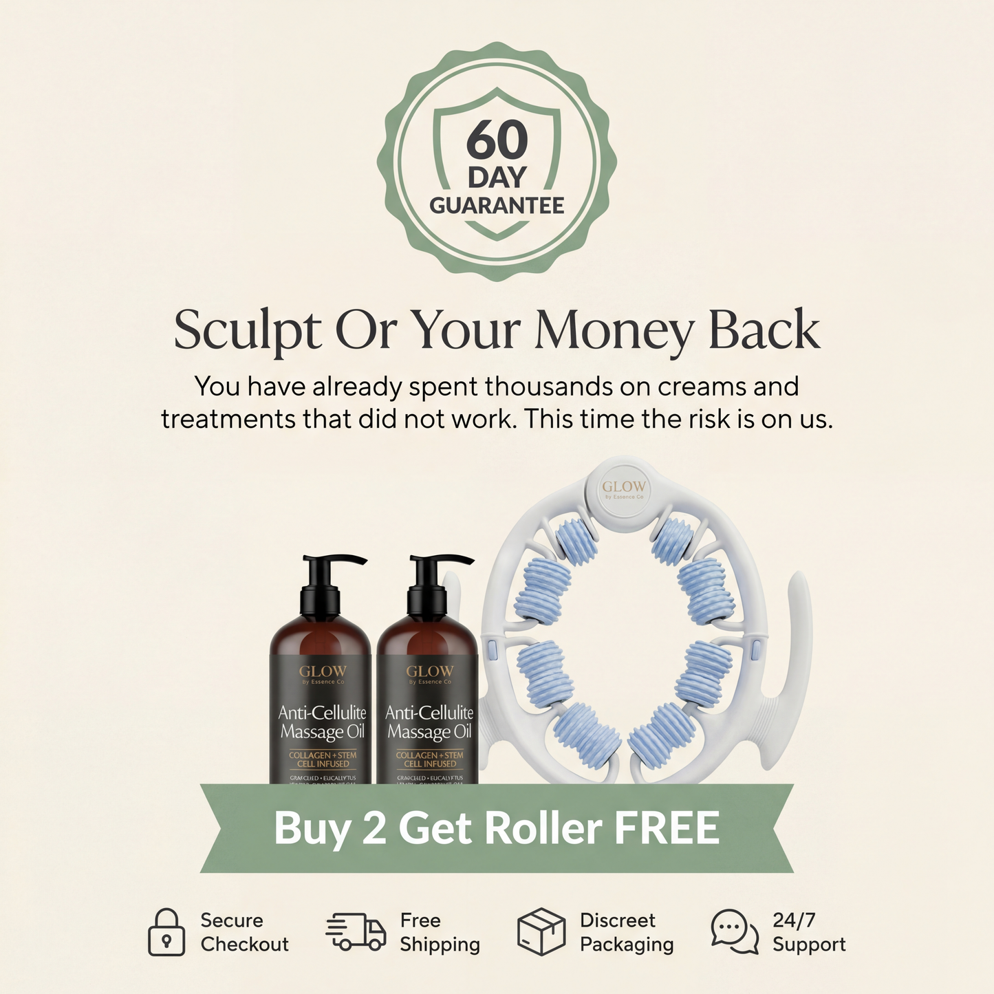 FirmaGlow™ Anti Cellulite Massage Oil