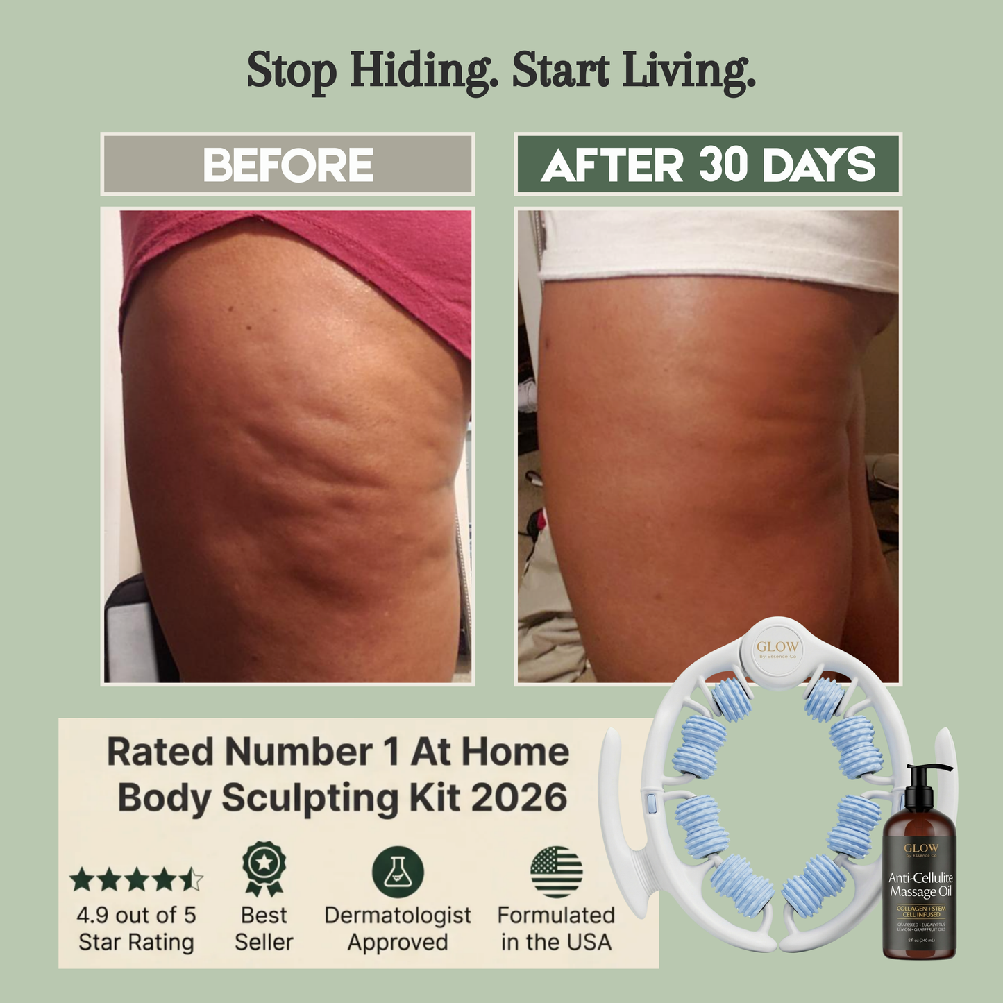 FirmaGlow™ Anti Cellulite Massage Oil