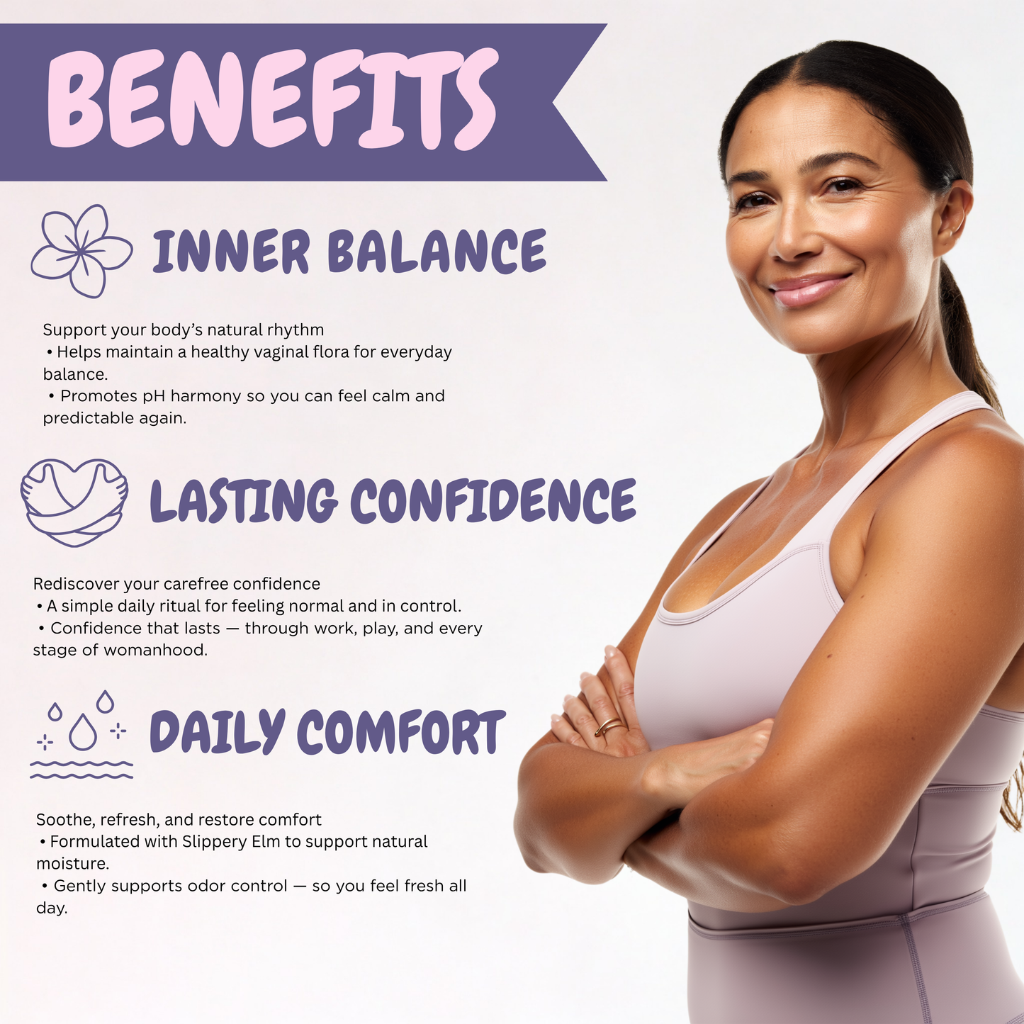 Juicy Glow Gummies - All in One Solution with Slippery Elm