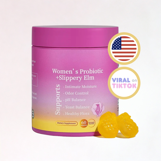 Juicy Glow Gummies - All in One Solution with Slippery Elm