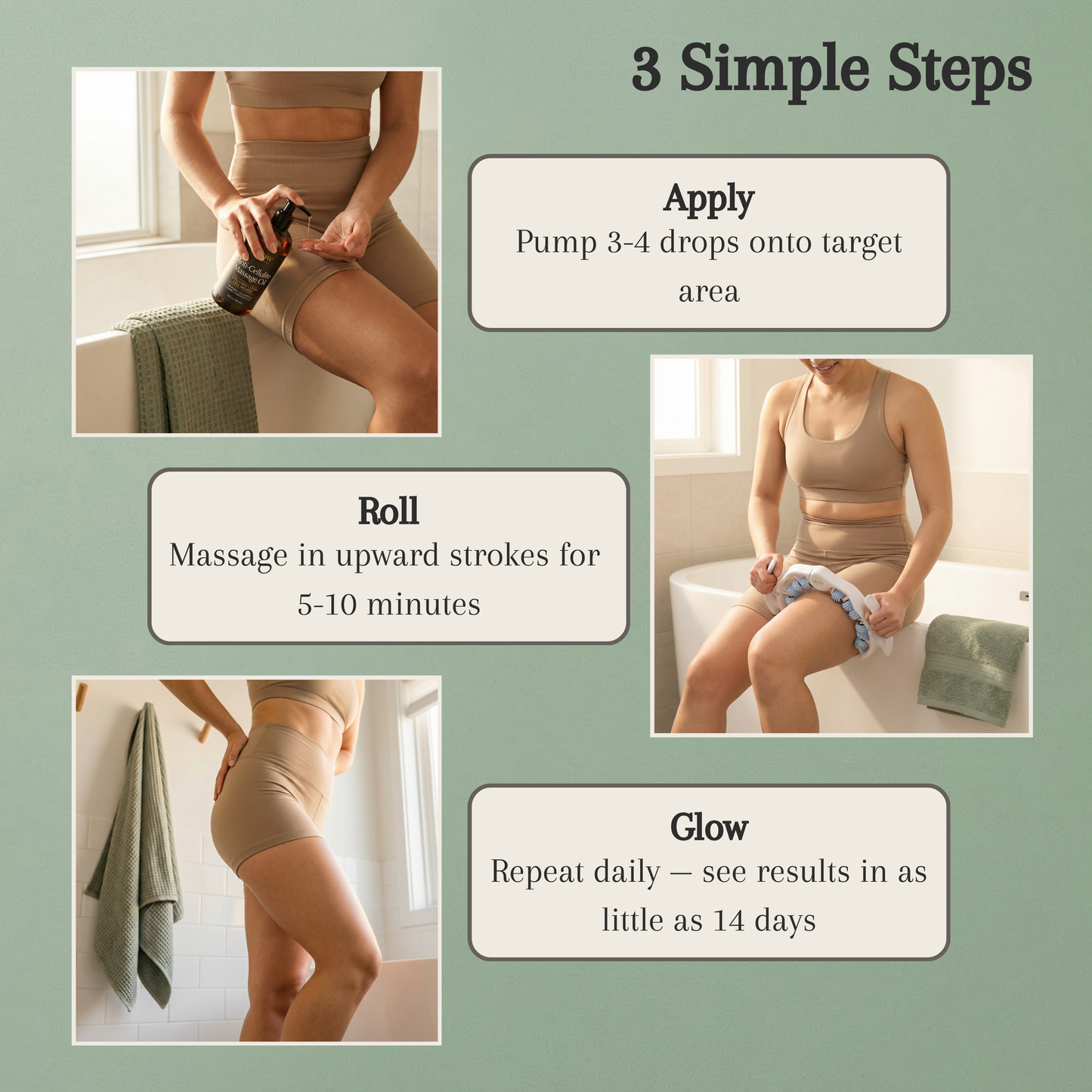 FirmaGlow™ Anti Cellulite Massage Oil